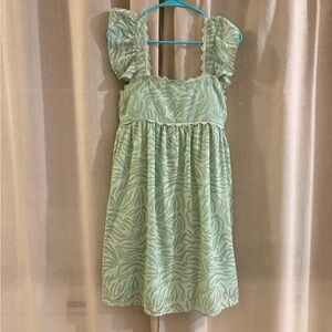 Blu Pepper Mint Green Dress